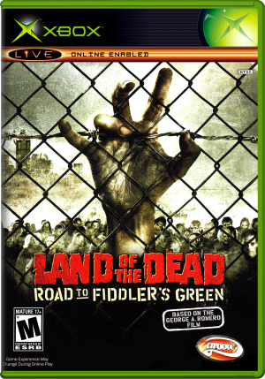 Land of the Dead - Road to Fiddler's Green (USA) 2D Box Front